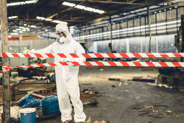 Professional Odor Removal technician working in University Place, WA